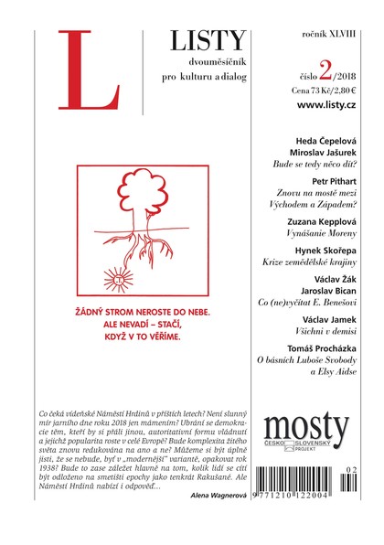 E-magazín Listy 2/2018 - Listy, dvouměsíčník pro kulturu a dialog