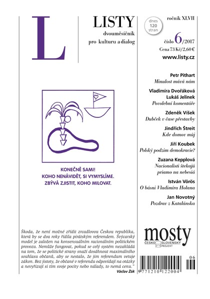 E-magazín Listy 6/2017 - Listy, dvouměsíčník pro kulturu a dialog