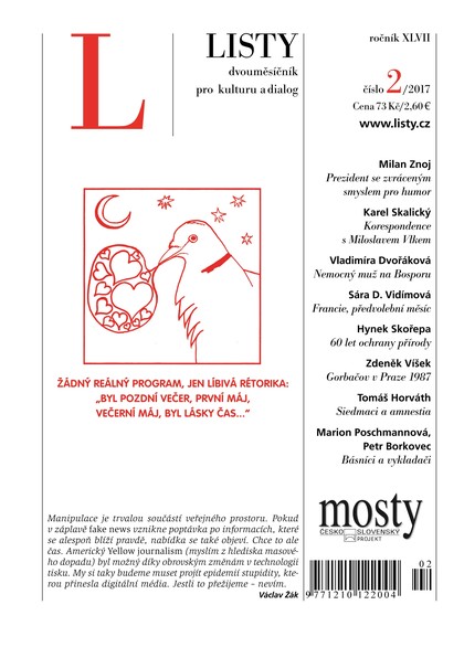 E-magazín Listy 2/2017 - Listy, dvouměsíčník pro kulturu a dialog