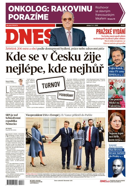 E-magazín MF DNES - 12.02.2025 - MAFRA, a.s.