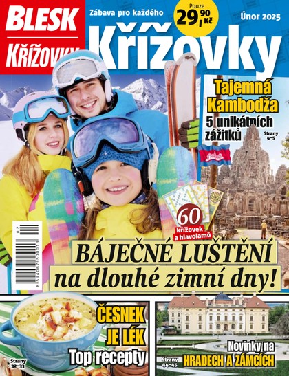 E-magazín BLESK KŘÍŽOVKY - 2/2025 - CZECH NEWS CENTER a. s.