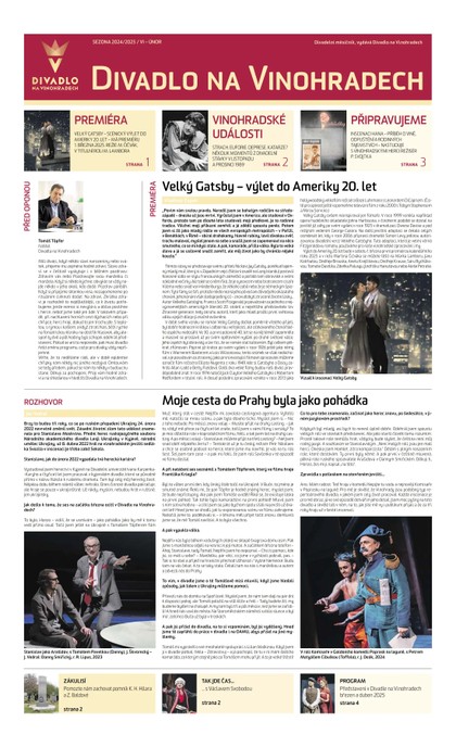 E-magazín HN 031 - 13.2.2025 Divadlo na Vinohradech - Economia, a.s.