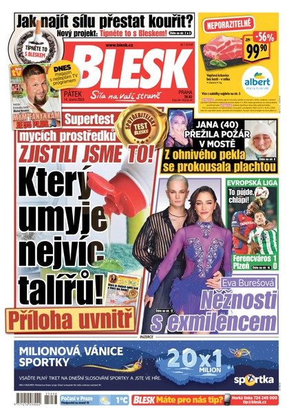E-magazín Blesk - 14.02.2025 - CZECH NEWS CENTER a. s.