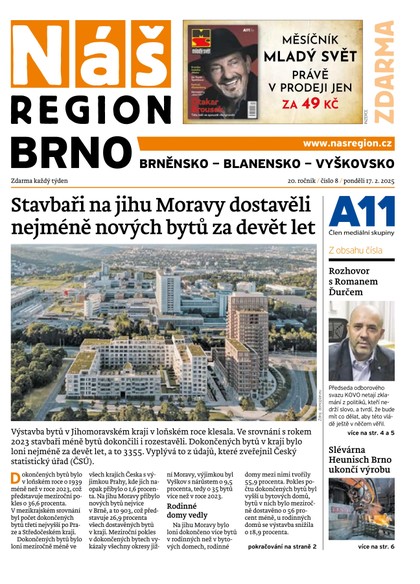 E-magazín Náš Region - Brno 8/2025 - A 11 s.r.o.