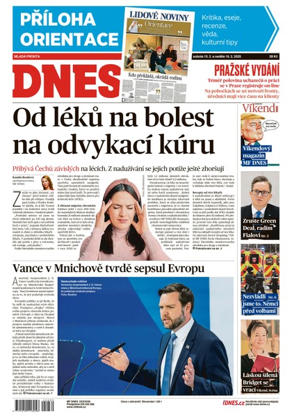 E-magazín MF DNES - 15.02.2025 - MAFRA, a.s.