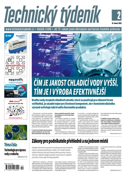 E-magazín Technicky tydenik 02/2025 - Business Media CZ, s.r.o.