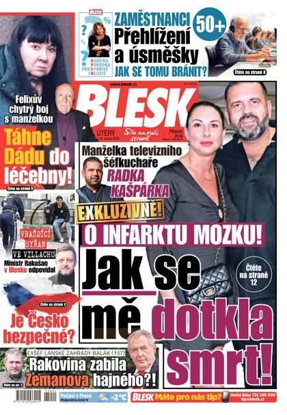E-magazín Blesk - 18.02.2025 - CZECH NEWS CENTER a. s.