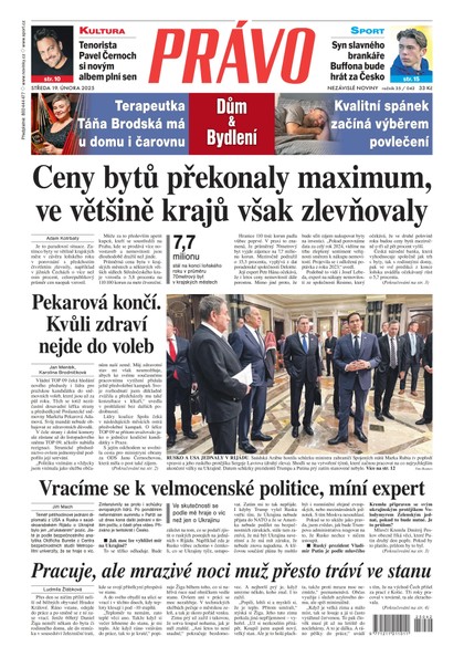 E-magazín Deník Právo - 19.2.2025 - Borgis, a.s.