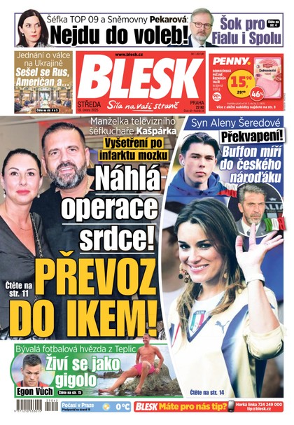 E-magazín Blesk - 19.02.2025 - CZECH NEWS CENTER a. s.