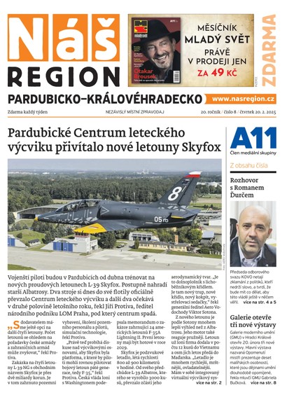 E-magazín Náš Region - Pardubicko/Královéhradecko 8/2025 - A 11 s.r.o.