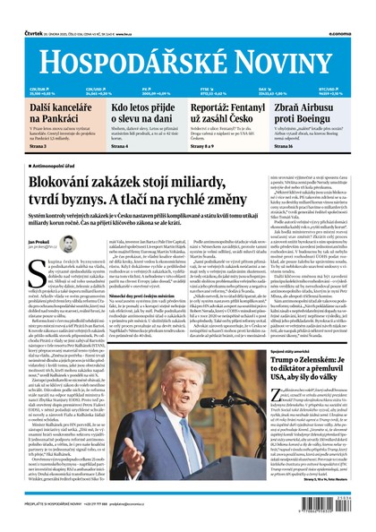 E-magazín HN 036 - 20.2.2025 - Economia, a.s.