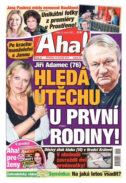 E-magazín AHA! - 21.02.2025 - CZECH NEWS CENTER a. s.