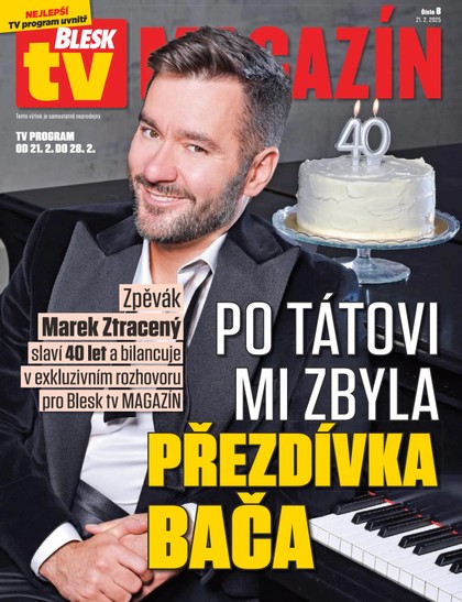 E-magazín Blesk Tv magazín - 21.02.2025 - CZECH NEWS CENTER a. s.