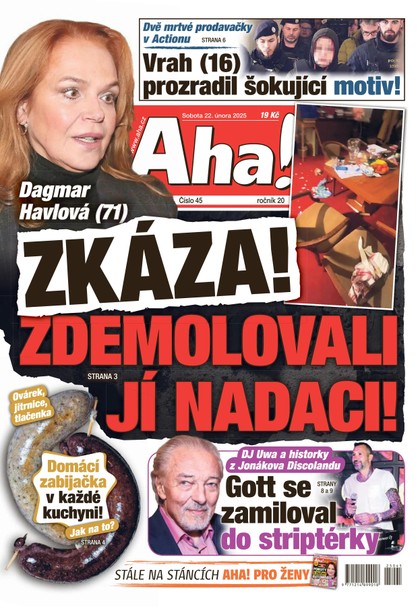 E-magazín AHA! - 22.02.2025 - CZECH NEWS CENTER a. s.