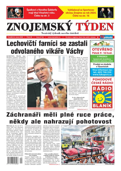E-magazín Znojemský týden 09/2025 - Znojemský týden