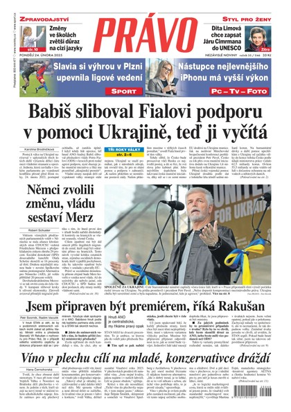 E-magazín Deník Právo - 24.2.2025 - Borgis, a.s.