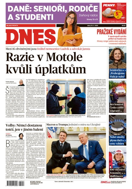 E-magazín MF DNES - 25.02.2025 - MAFRA, a.s.