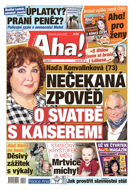 E-magazín AHA! - 25.02.2025 - CZECH NEWS CENTER a. s.