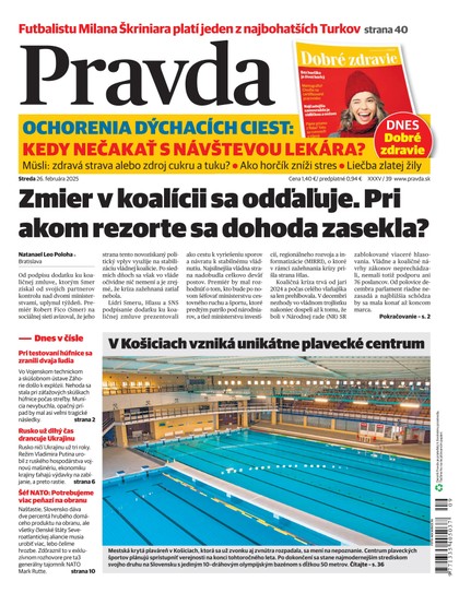 E-magazín Denník Pravda 26. 2. 2025 - OUR MEDIA SR a. s.