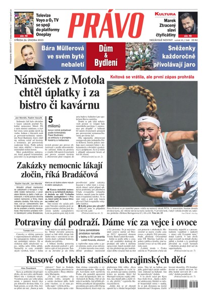 E-magazín Deník Právo - 26.2.2025 - Borgis, a.s.