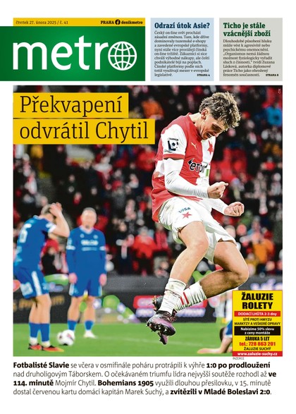 E-magazín METRO - 27.02.2025 - MAFRA, a.s.