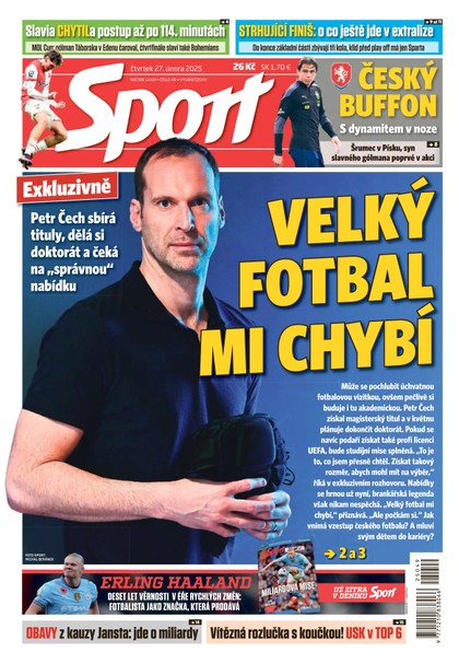 E-magazín Sport - 27.02.2025 - CZECH NEWS CENTER a. s.