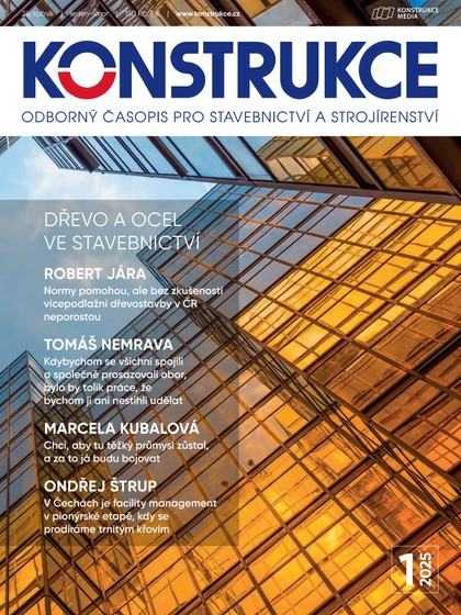 E-magazín Konstrukce 1/2025 - Konstrukce Media s.r.o.