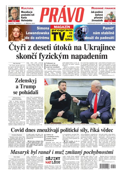 E-magazín Deník Právo - 1.3.2025 - Borgis, a.s.