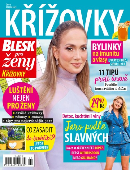 E-magazín BLESK PRO ŽENY KŘÍŽOVKY - 3/2025 - CZECH NEWS CENTER a. s.
