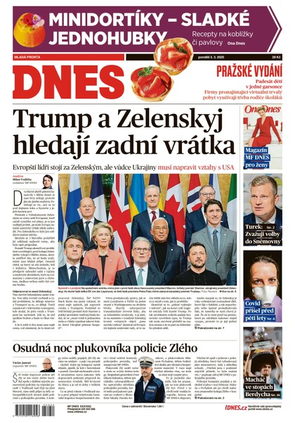 E-magazín MF DNES - 03.03.2025 - MAFRA, a.s.