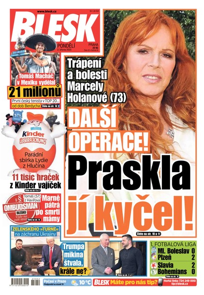 E-magazín Blesk - 03.03.2025 - CZECH NEWS CENTER a. s.