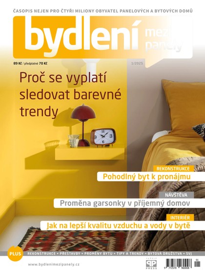 E-magazín Bydlení mezi Panely - 01/2025 - Panel Plus Press, s.r.o.