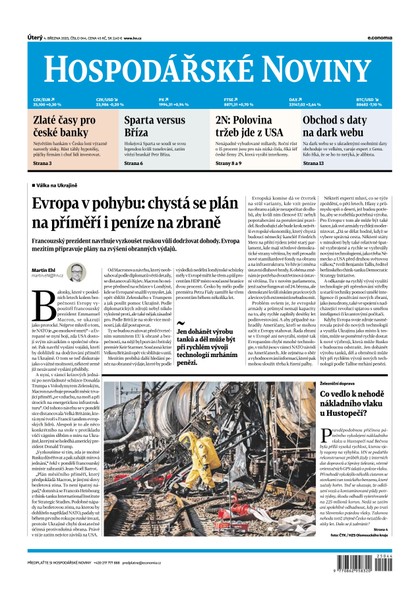 E-magazín HN 044 - 4.3.2025 - Economia, a.s.