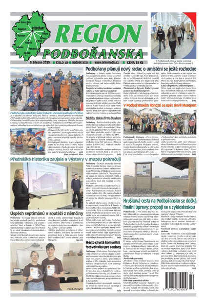 E-magazín Region Podbořanska 10/25 - Ohře Media