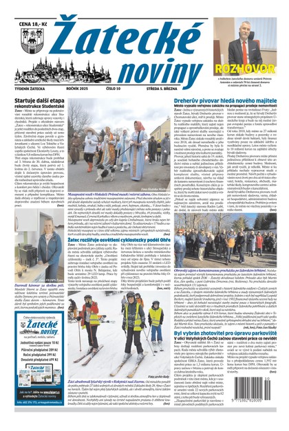 E-magazín Žatecké noviny 10/25 - Ohře Media