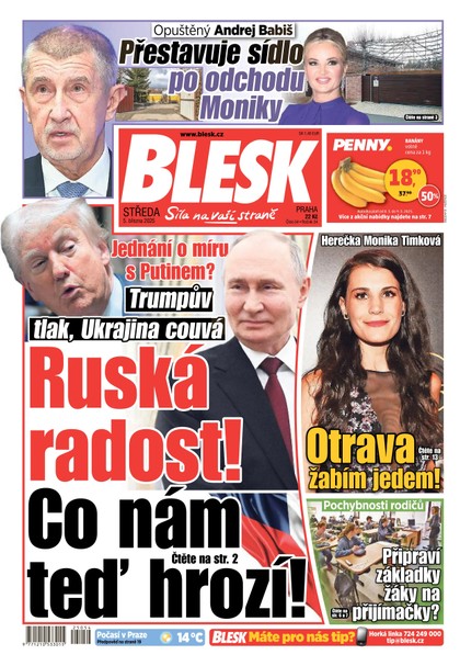 E-magazín Blesk - 05.03.2025 - CZECH NEWS CENTER a. s.