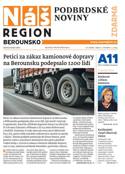 E-magazín Náš Region - Berounsko 10/2025 - A 11 s.r.o.