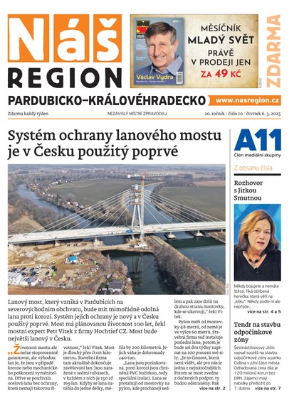 E-magazín Náš Region - Pardubicko/Královéhradecko 10/2025 - A 11 s.r.o.