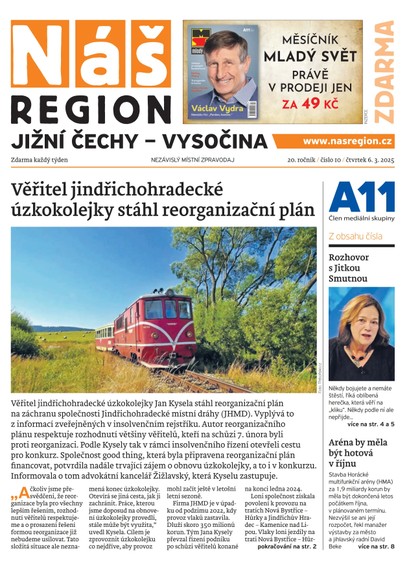 E-magazín Náš Region - Vysočina 10/2025 - A 11 s.r.o.