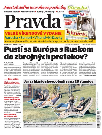 E-magazín Denník Pravda 7. 3. 2025 - OUR MEDIA SR a. s.