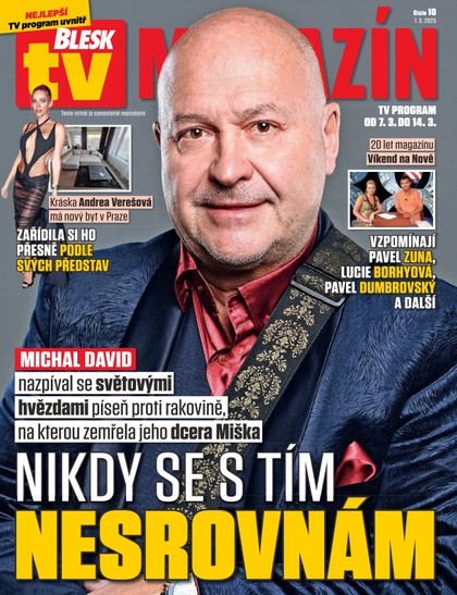 E-magazín Blesk Tv magazín - 07.03.2025 - CZECH NEWS CENTER a. s.