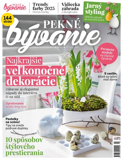E-magazín Pekné bývanie 2025 02-03 - Hobby Media