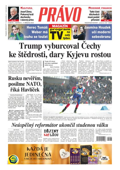 E-magazín Deník Právo - 8.3.2025 - Borgis, a.s.