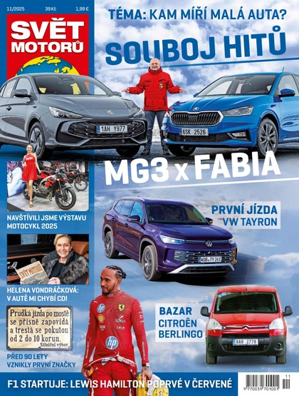 E-magazín Svět motorů - 11/2025 - CZECH NEWS CENTER a. s.