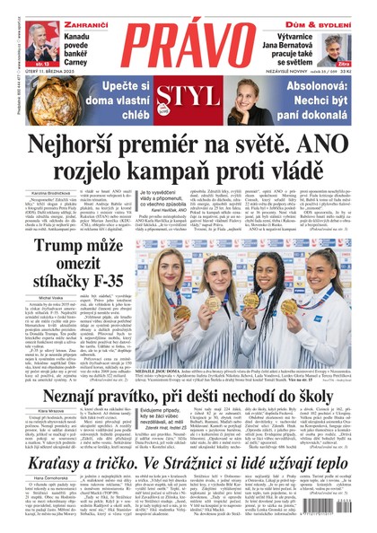 E-magazín Deník Právo - 11.3.2025 - Borgis, a.s.