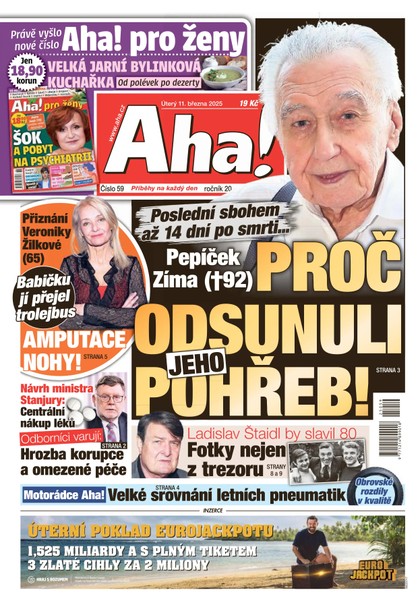 E-magazín AHA! - 11.03.2025 - CZECH NEWS CENTER a. s.