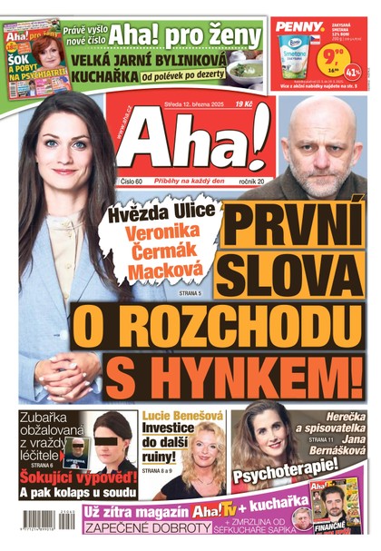 E-magazín AHA! - 12.03.2025 - CZECH NEWS CENTER a. s.