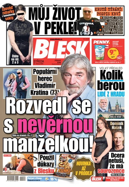 E-magazín Blesk - 12.03.2025 - CZECH NEWS CENTER a. s.