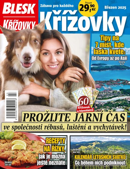 E-magazín BLESK KŘÍŽOVKY - 3/2025 - CZECH NEWS CENTER a. s.