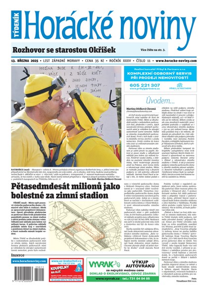 E-magazín Horácké noviny 11/2025 - Horácké noviny